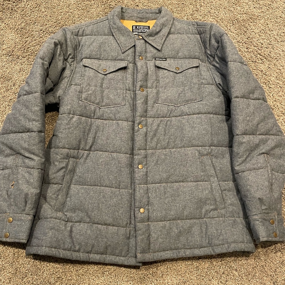 Men’s Discrete Casual Insulated Jacket